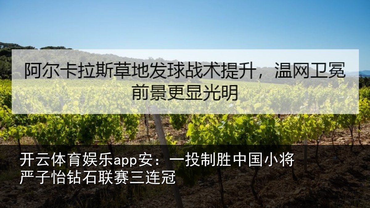 开云体育娱乐app安:一投相关情况怡钻石联赛三连冠